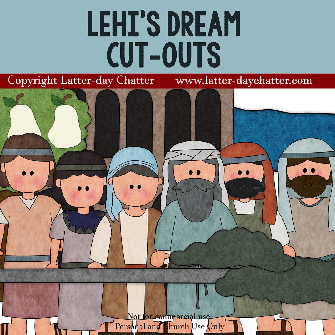 Lehi's Dream Cut-outs - Etsy
