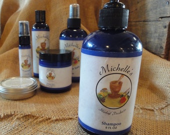 Michelle's Herbal Black Soap Conditioning Shampoo, 8 fl. oz