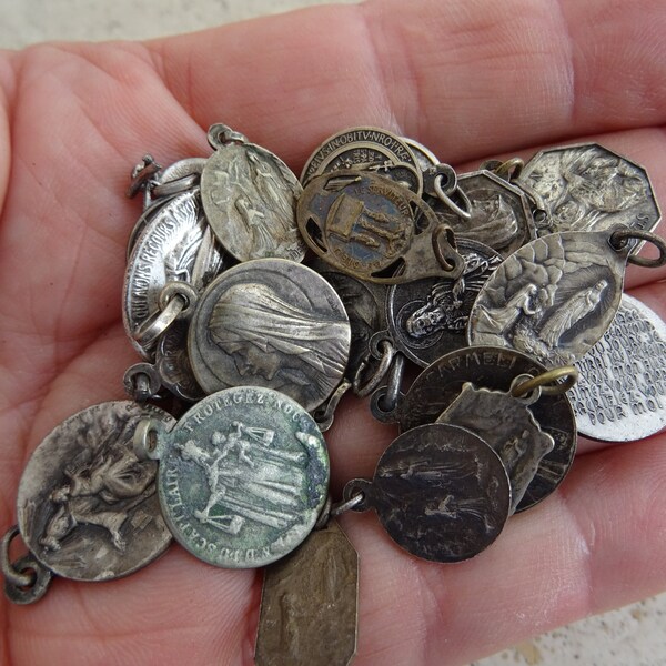 Old Catholic Medals Etsy