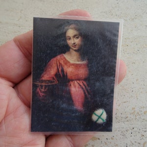 Reliquiario religioso con reliquia di Santa Lucia. ( Y 7 )