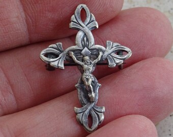 Vintage Jesus Christ on cross ring - Etsy 日本