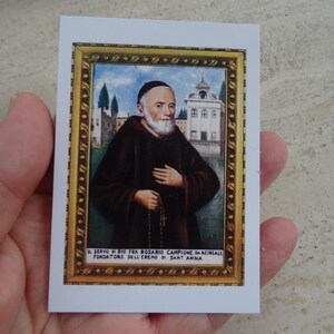 Religiöse katholische Karte mit der seligen Rosario Campione. ( T 7 )