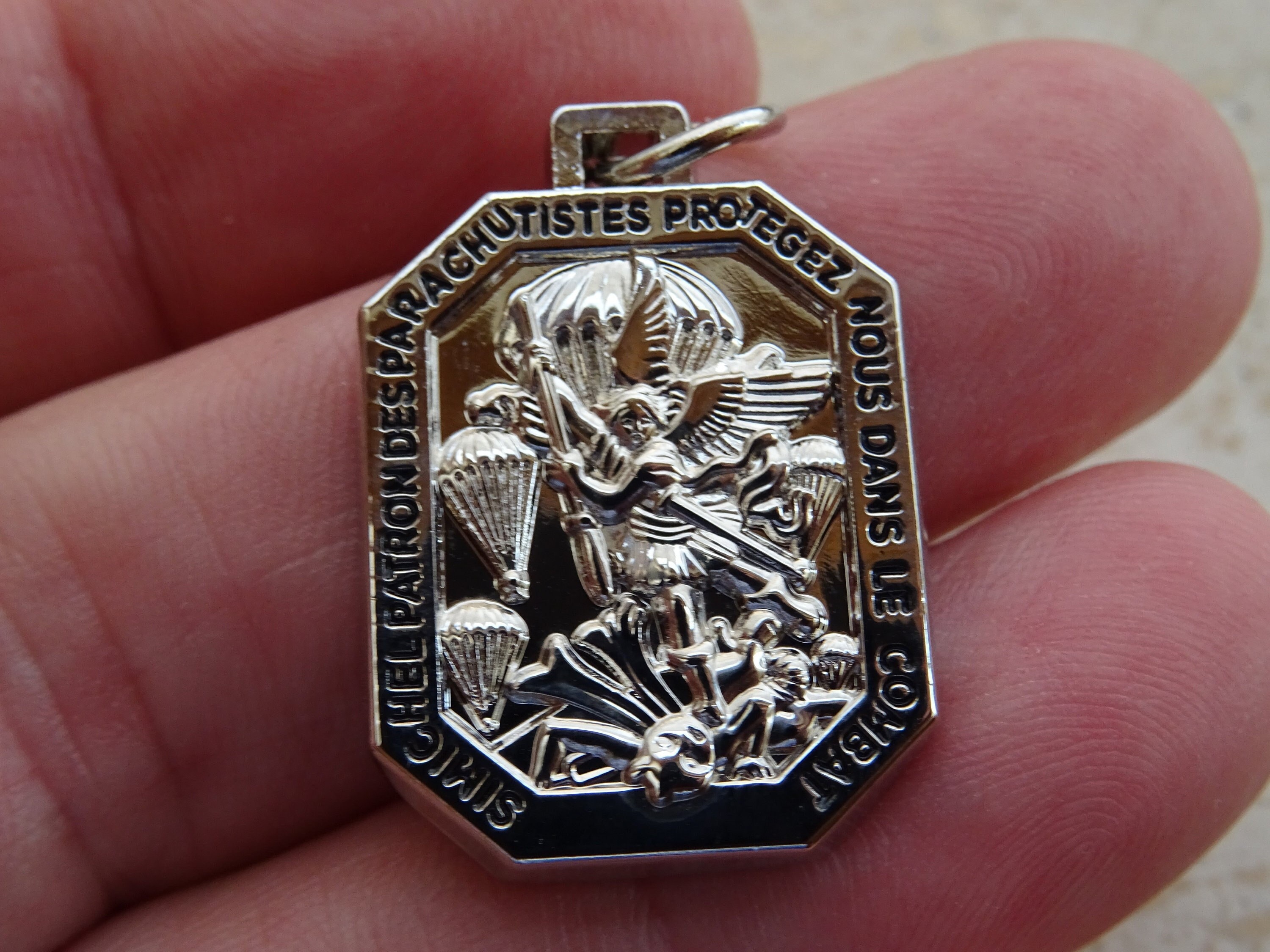 St michael paratrooper pendant new arrivals