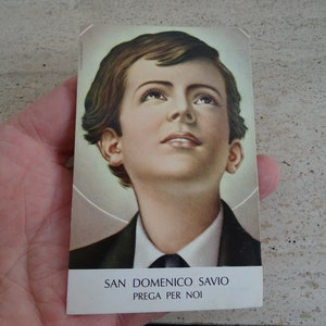 Religieuze antieke katholieke kaart van Saint John Bosco. K 15