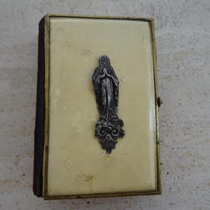 Religious antique catholic Czech missal booklet book missel with prayers and litanies and name feasts of Saints.  3