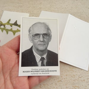 3 religiöse vintage katholische Karten Totenbilder Totenbilder Gebetsbilder Gebetskarten von Priestern. ( S4 )
