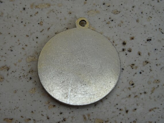 Vintage silver plated Zodiac constellation medal … - image 5