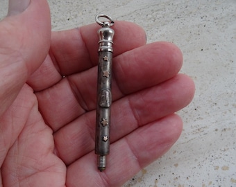 Antique Gold Filled Victorian Twisted Telescopic Pencil by LW