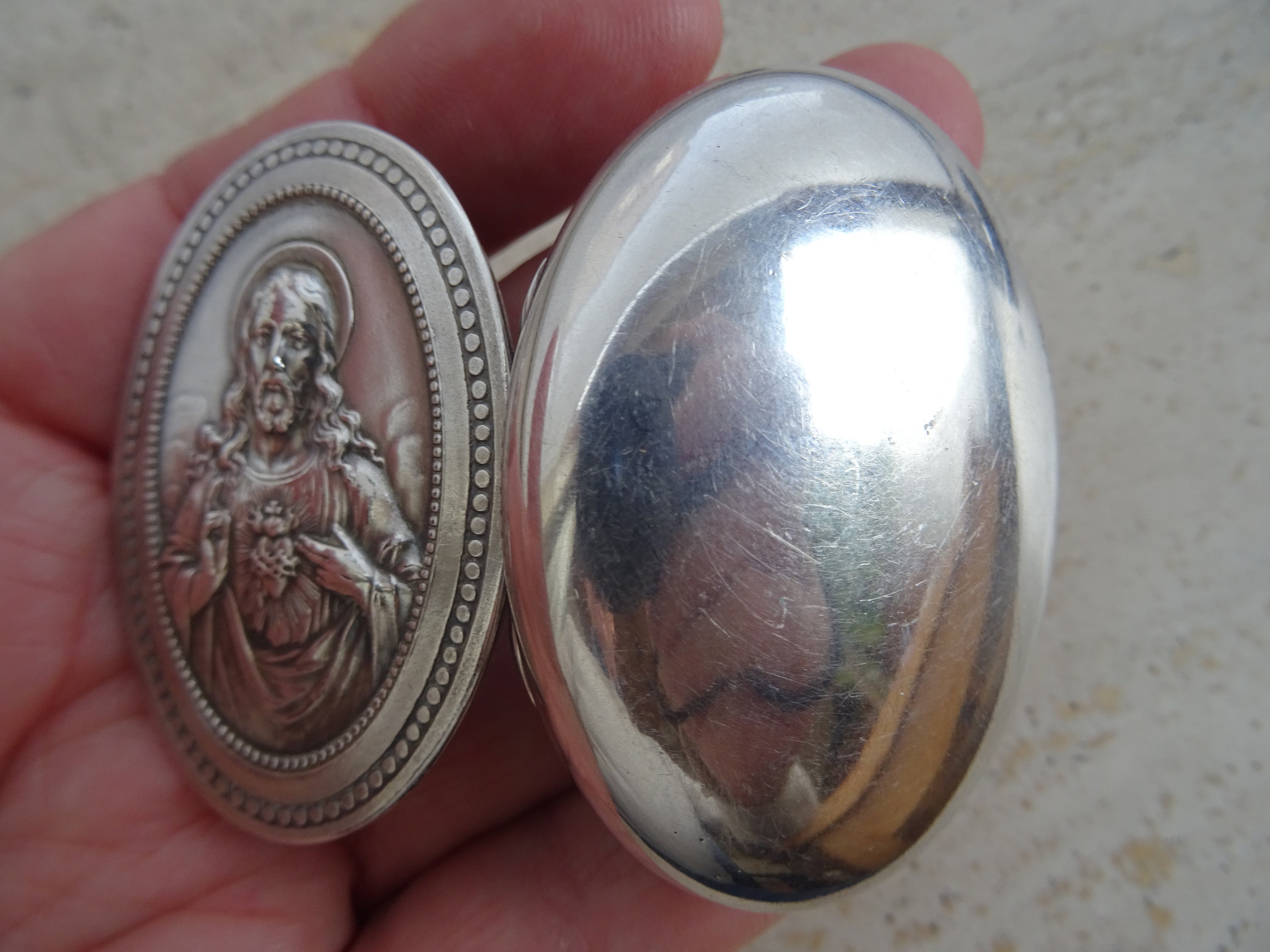 Antique Catholic Pocket Shrine - Etsy