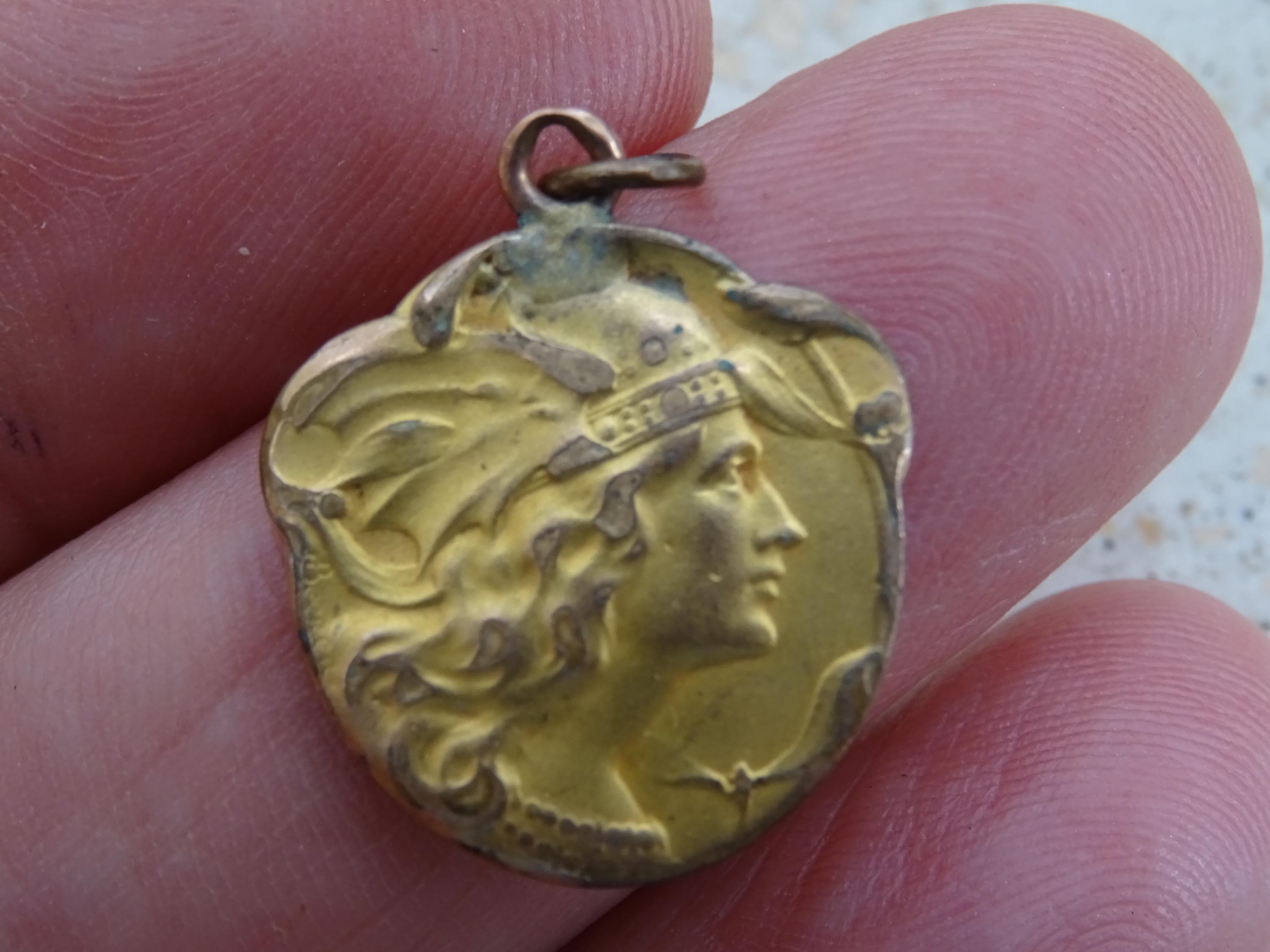 超レア】1880's フランス マリアンヌ シルバー 銀メダル 超レア