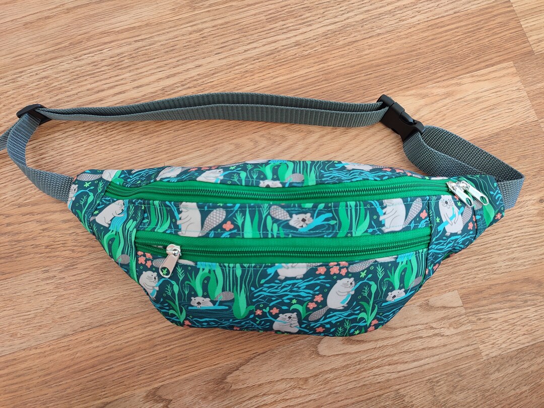Fanny Pack Sling Bag Light Weight Fun Fabric Etsy
