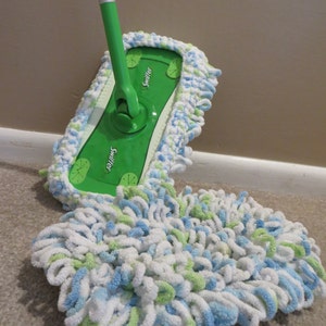 Cabezal de mopa lavable con diseño - para mopa Swiffer
