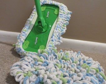 Cabezal de mopa lavable con diseño - para mopa Swiffer