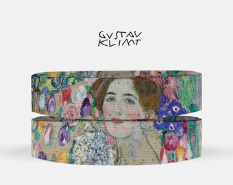 Gustav Klimt Art Bracelet [Portrait of Ria Munk III]