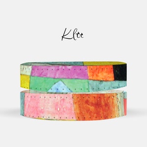 Paul Klee Canvas Art Bracelet [Friendly Game]