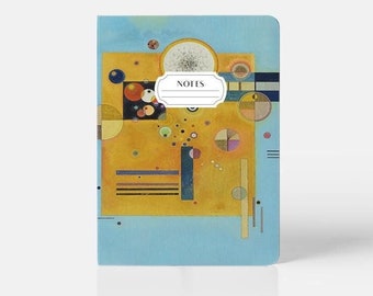 Kandinsky Small Notebook - A6 Blank Journal