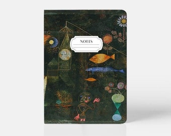 Paul Klee Small Notebook - A6 Pocket Notebook
