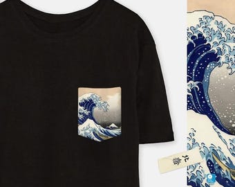 The Great Wave off Kanagawa Shirt - Hokusai Art
