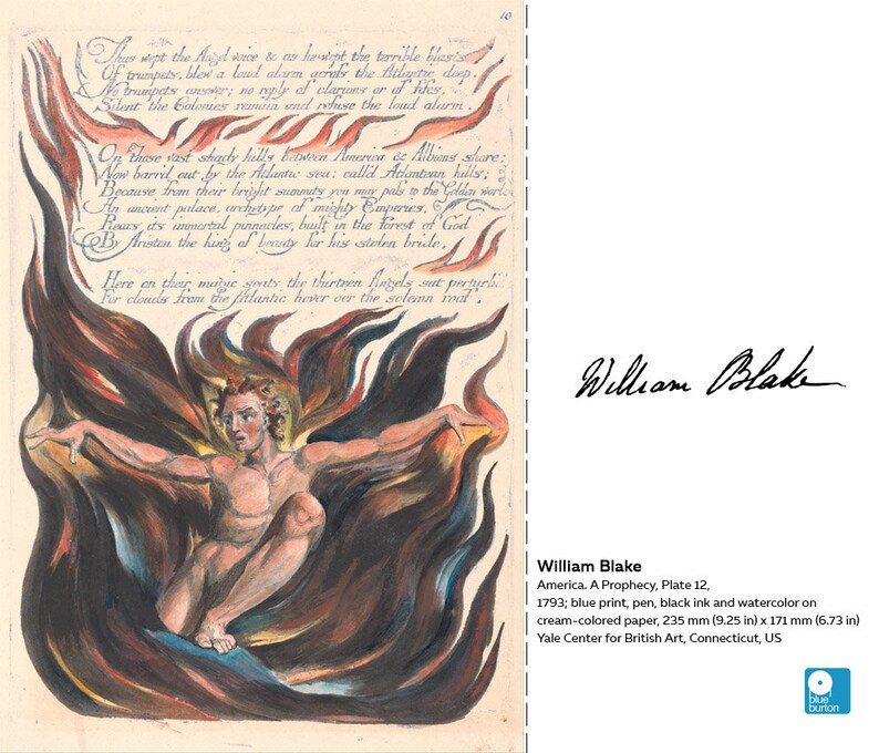 Camiseta de bolsillo de William Blake: ropa artística para hombre y mujer imagen 3