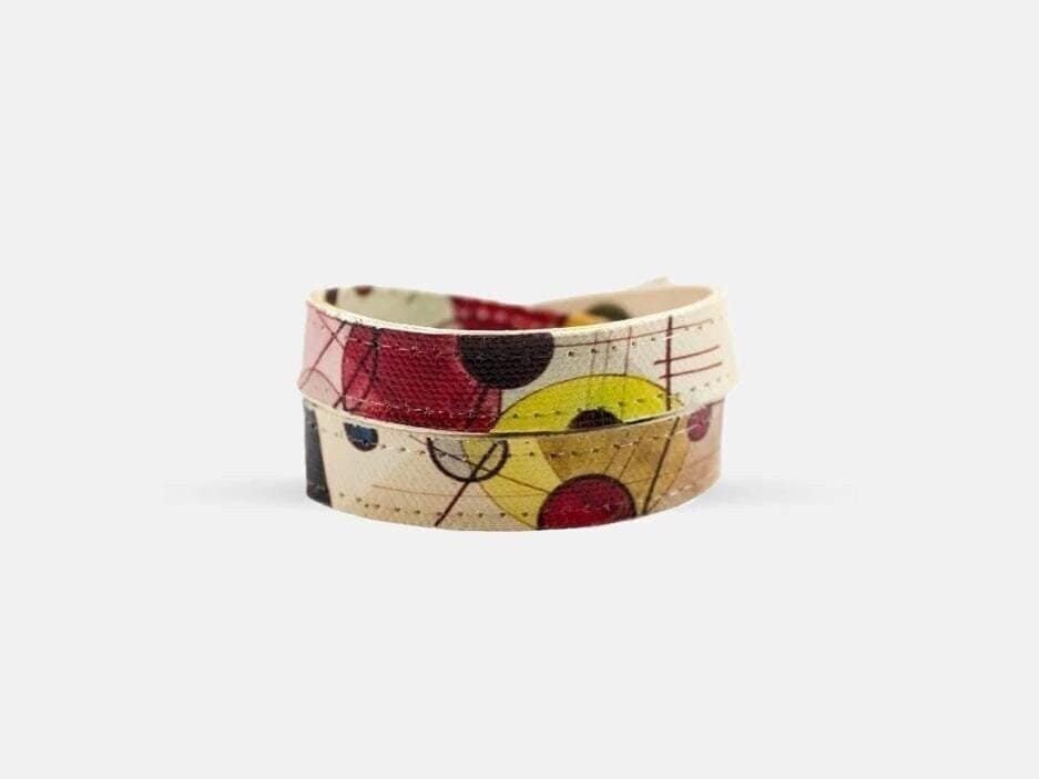 Kandinsky Art Bracelet - Original Handmade Jewelry for Lovers of Abstract Art