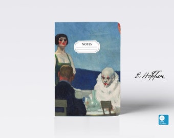 Edward Hopper A6 Notebook "Blue Night"