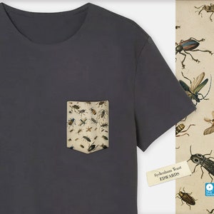 Insects Art Pocket Shirt - Sydenham Teast Edwards