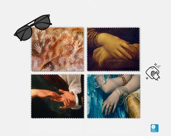 Hands of Art Lens Cloth Set - Creative Touch for Cleaning