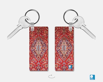 Big Lebowski Rug Keychain - The Dude Accessory