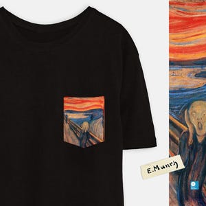 The Scream Pocket Tee - Edvard Munch