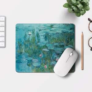 Monet Mousepad - Artistic Desk Accessory for Art Lovers, Teachers, and Students
