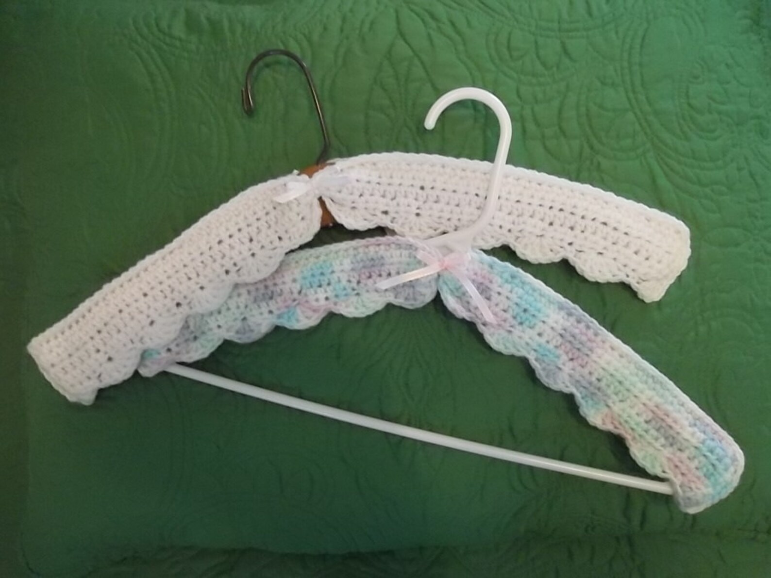 Clothes Hanger Covers/set of 2 Etsy