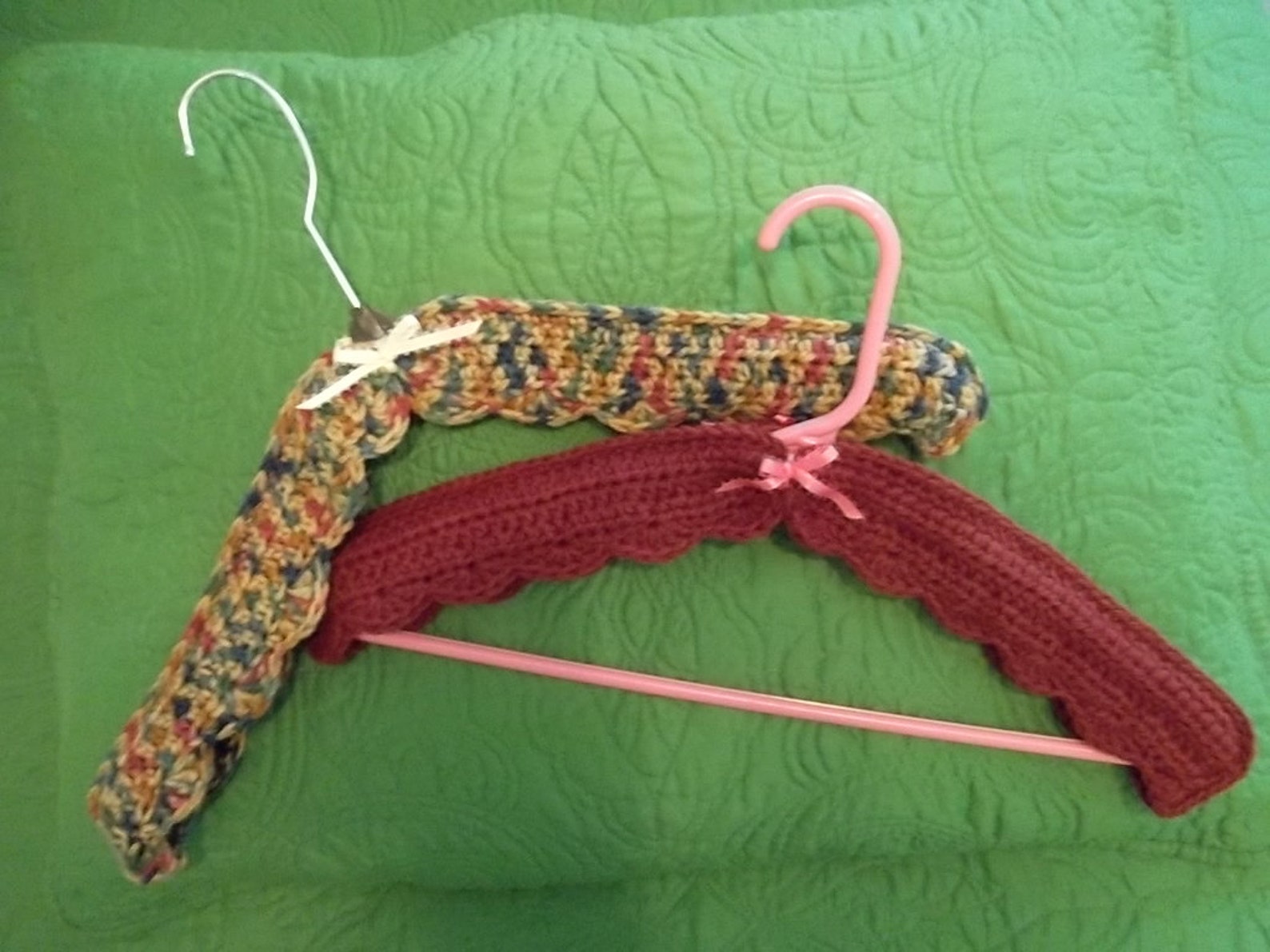 Clothes Hanger Covers/set of 2 Etsy