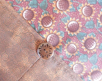 Table Runner - Cute Sunflowers