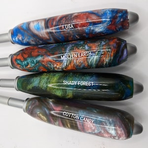 Premium Crochet Hooks - Set Of 6 - Features High Quality Handles w/ Many Patterns Includes Deluxe Storage Box- Custom Oversize Available