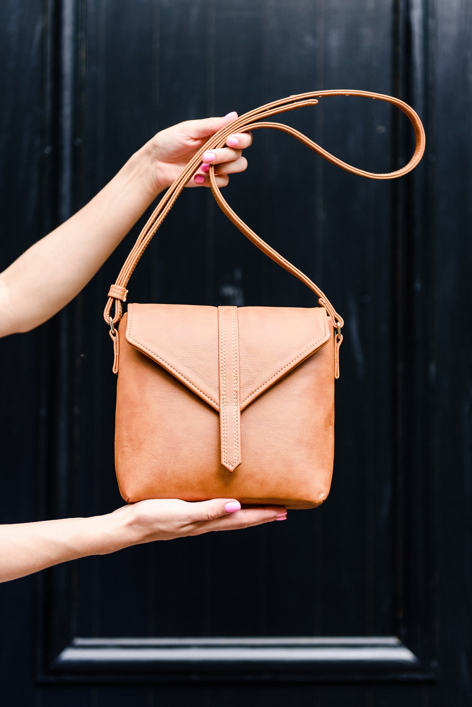 Caramel Crossbodybrown Crossbody Bagcaramel Shoulder Etsy
