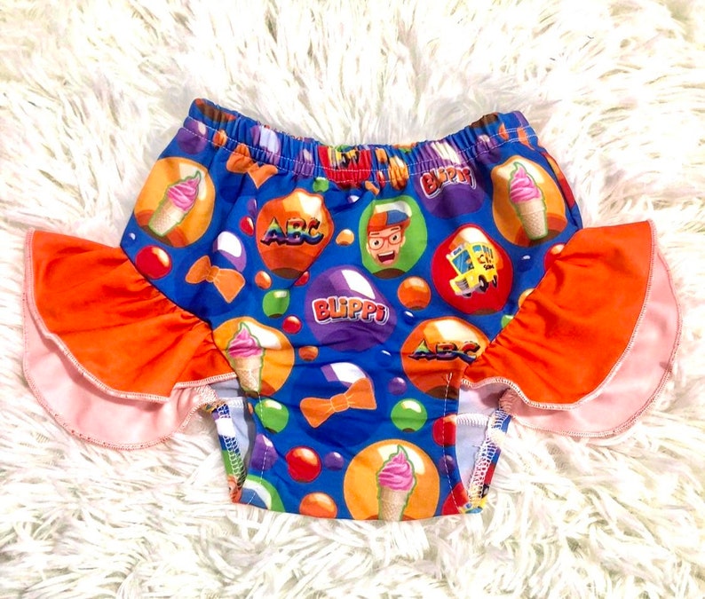 Blippi Two Piece Girls Swimsuit Etsy Ireland