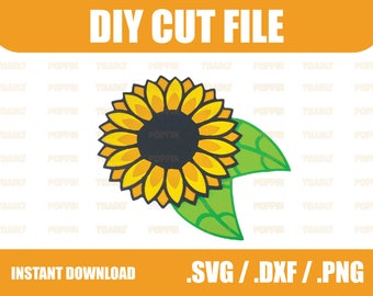 Sunflower SVG Design File