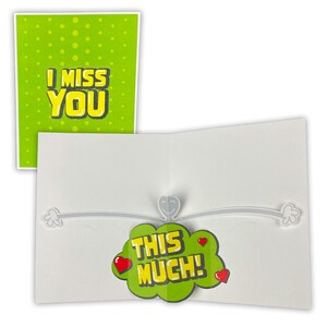 Pop-upkaart I Miss You - 'Stuur liefde en knuffels' - gewoon omdat-kaart