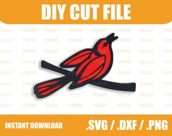Oriole Bird SVG Design File