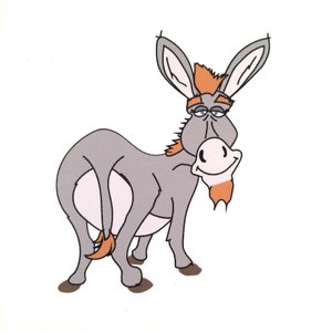 Nice Ass - Donkey Card - Adult Card - Humorous Card