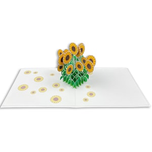 You Are My Sunshine Pop-Up Sunflower Card