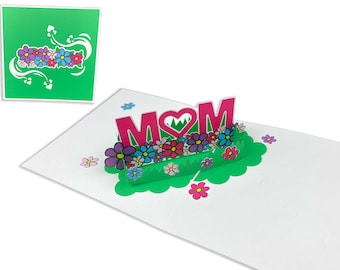 Mother’s Day Flower Pop Up Card