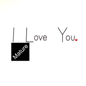 Ich liebe dich - ich F@cking liebe dich - Adult Greeting Card