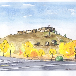 Castle Rock, Colorado, in autunno