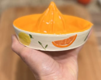 Hand Made Ceramic Citrus Juicer