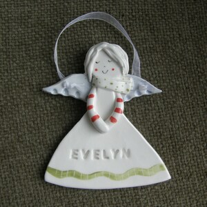 Personalized Angel Ornament With Name Personalised Gift for - Etsy