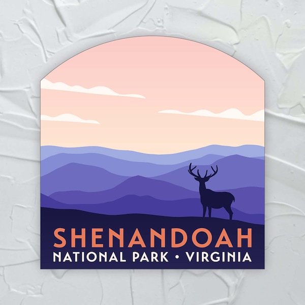 Shenandoah National Park Magnet: Virginia Magnet