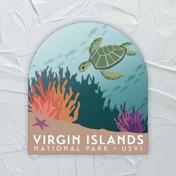 Virgin Islands National Park Magnet: USVI National Park Magnet