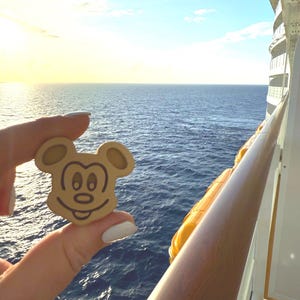 Mouse Waffle Fidget Clicker | Theme Park Cruise Gift