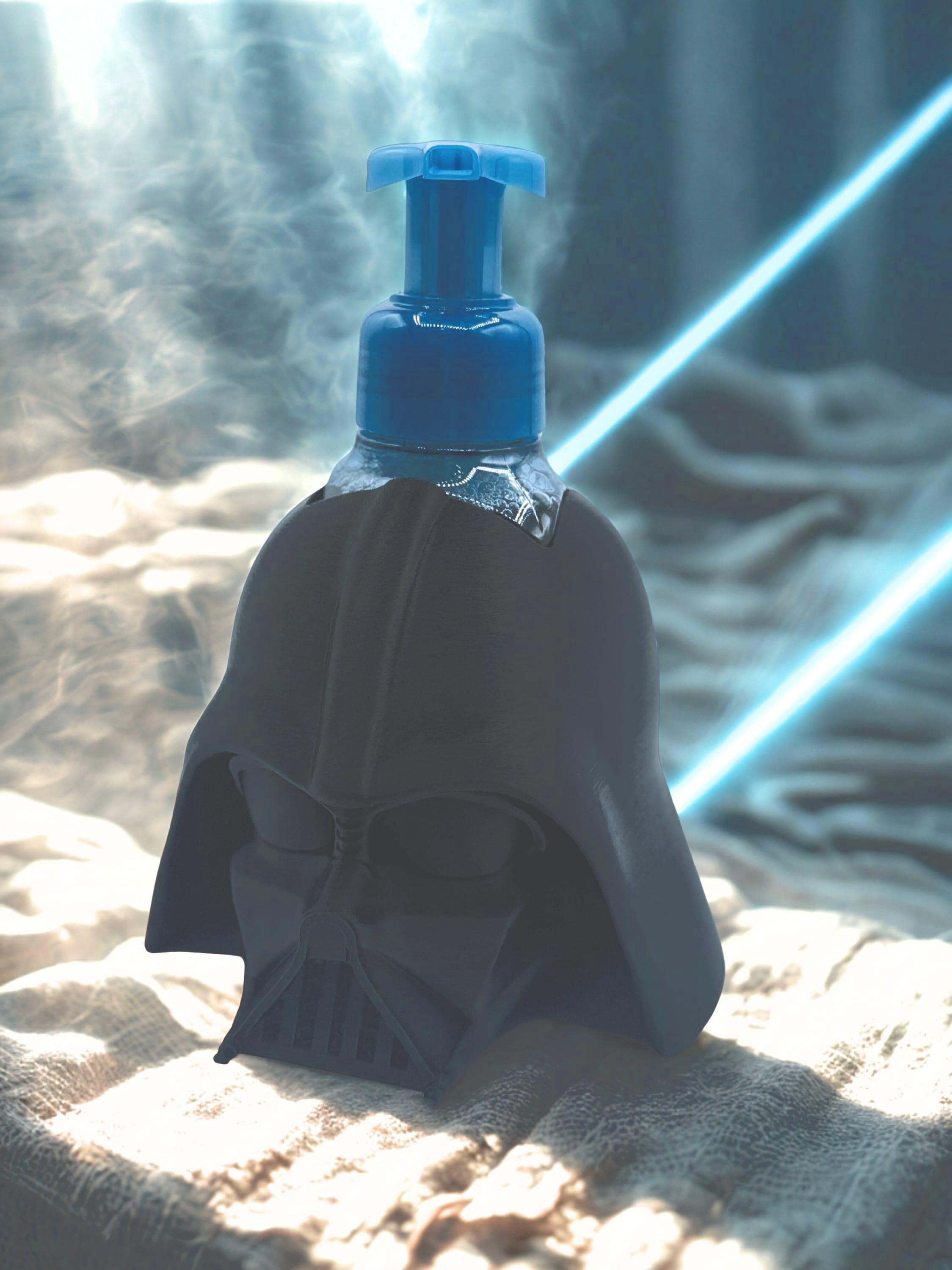Dark Vader Helmet Soap Holder | Sci-fi Bathroom Decor | Funny